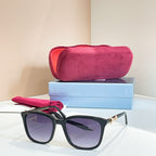 Gucci Square-Frame Interlock Sunglasses Collection