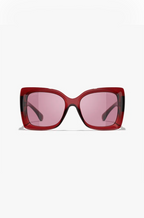 Chanel Quilted CC Oversized Sunglasses Collection