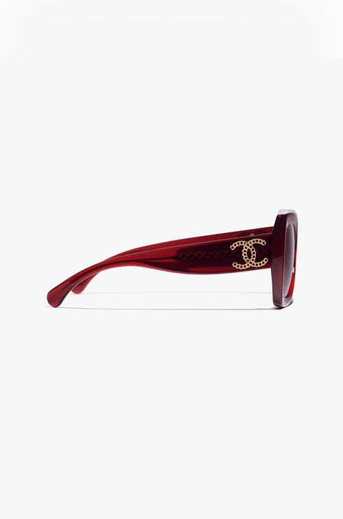 Chanel Quilted CC Oversized Sunglasses Collection