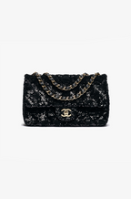 Chanel – Noir Éclat Sequin Classic Flap Bag