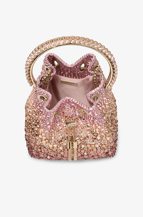 Jimmy Choo – Bon Bon Crystal Bucket Bag