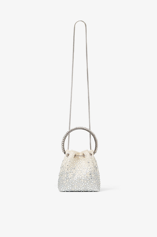 Jimmy Choo – Bon Bon Crystal Bucket Bag