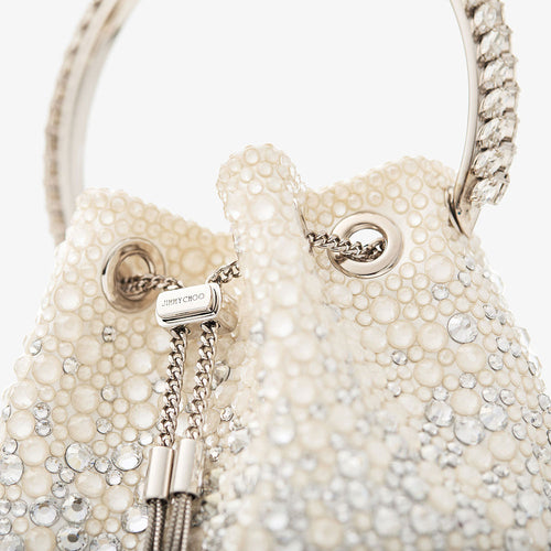Jimmy Choo – Bon Bon Crystal Bucket Bag