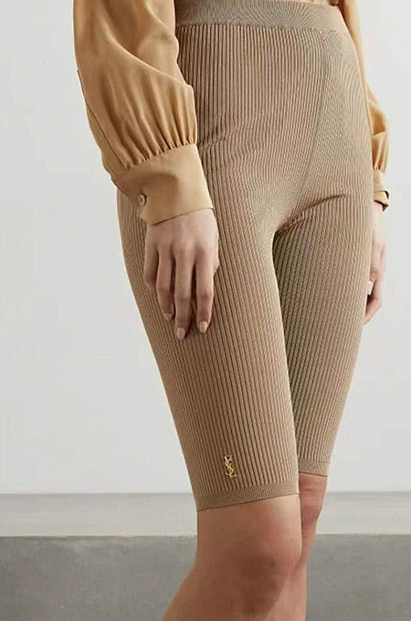 “Saint Laurent Iconique Ribbed Knit Lounge Set”