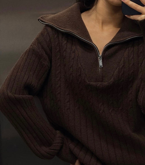 Max Mara “Cocoon Luxe” Cable-Knit Lounge Set