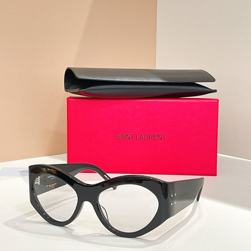 Saint Laurent “Soleil Muse” Curved Cat-Eye Sunglasses – Luxe Edition