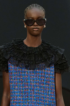 Chanel Oval Luxe ’23 Sunglasses – Chain-Link Elegance Collection