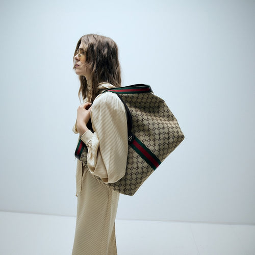Giglio Gucci Bag in Beige