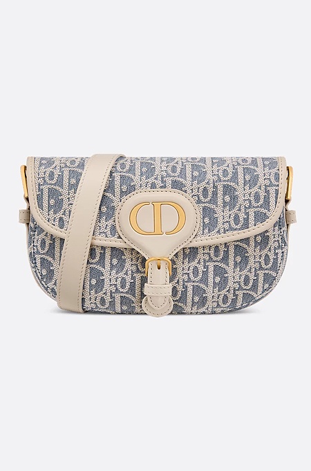 Dior Bobby East-West Bag in Blue Dior Oblique Jacquard