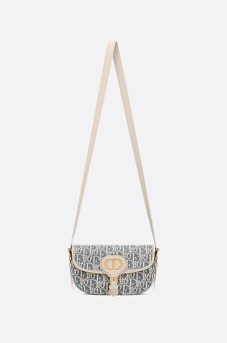 Dior Bobby East-West Bag in Blue Dior Oblique Jacquard