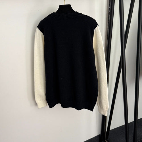 Chanel Iconic Bow Intarsia Knit Sweater