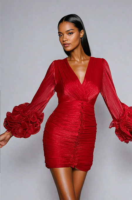 'Velourix' Lux Dress