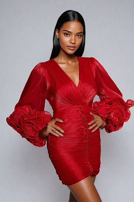'Velourix' Lux Dress