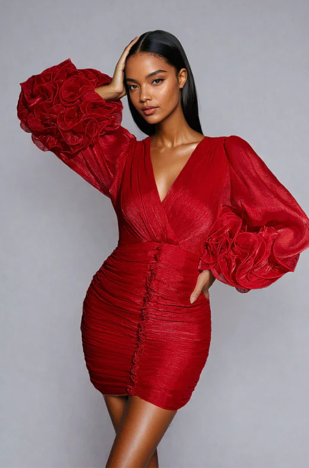 'Velourix' Lux Dress