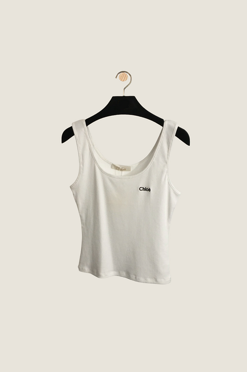 Chloé Signature Ribbed Tank