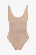 “Nuda Iconica” FF Monogram One-Piece by Fendi