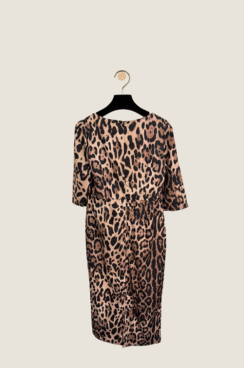 Dolce & Gabbana La Panthère Midi Dress