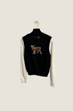 Chanel Reindeer Intarsia Knit Sweater