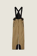 Gucci Monogram Technical Overalls with Adjustable Suspenders