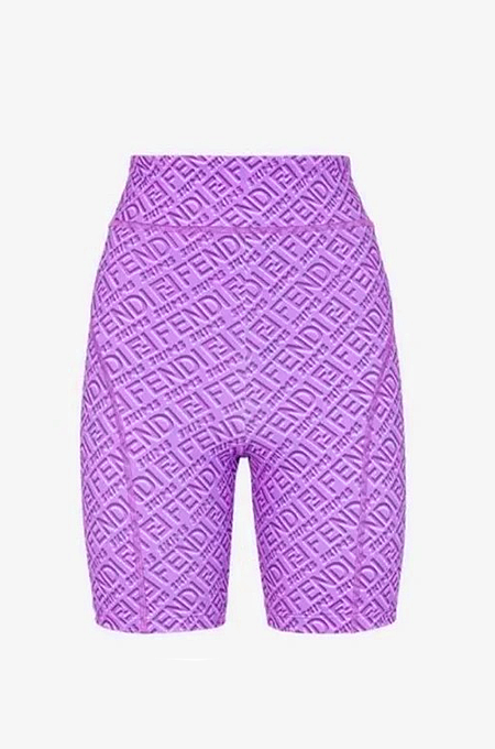 “Fendace Femme” Monogram Sculpt Biker Shorts