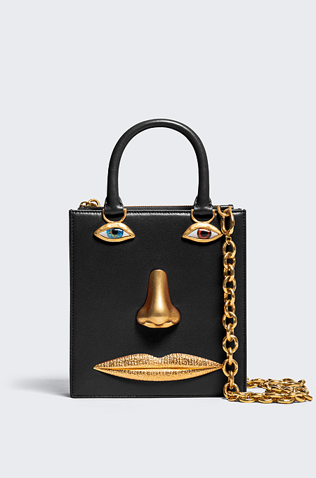 “Visage d’Or” Face Bag by Schiaparelli