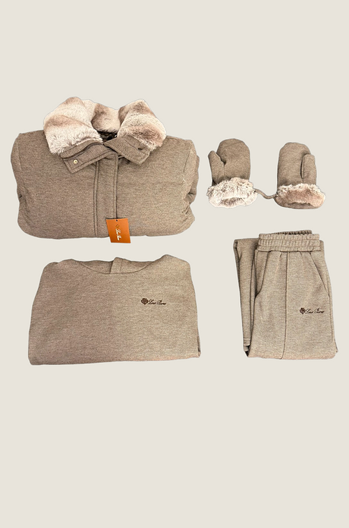 Loro Piana “Écrin de Neige” Luxe Winter Lounge Set