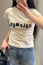 “Hollywood Reversed” Logo Tee by Loewe