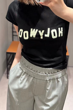 “Hollywood Reversed” Logo Tee by Loewe