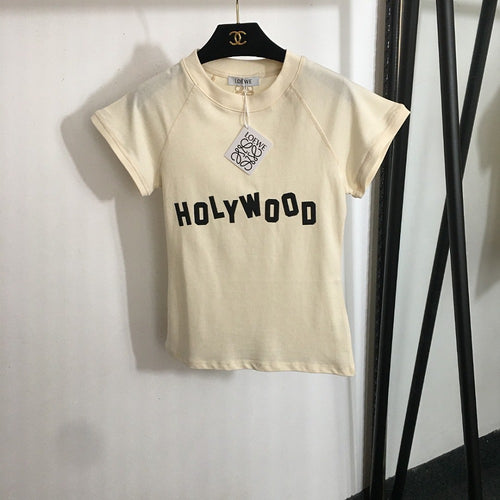 “Hollywood Reversed” Logo Tee by Loewe
