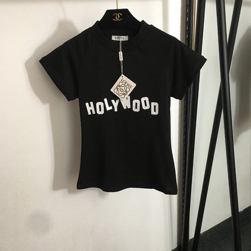 “Hollywood Reversed” Logo Tee by Loewe
