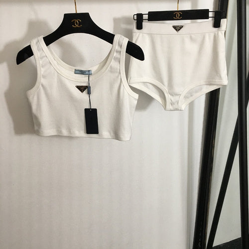 “Linea Bianca” Lounge Set by Prada