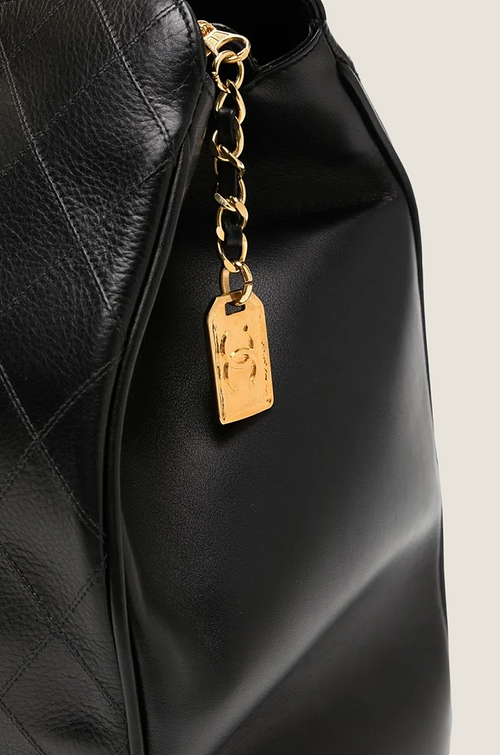 Chanel “Grand Voyage” Quilted Leather Tote