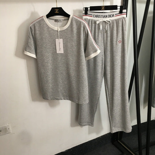 “Étoile Athletique” Logo Lounge Set by Christian Dior