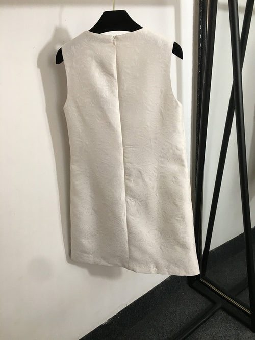 “Fiore di Luce” Embellished Jacquard Dress by Dolce & Gabbana