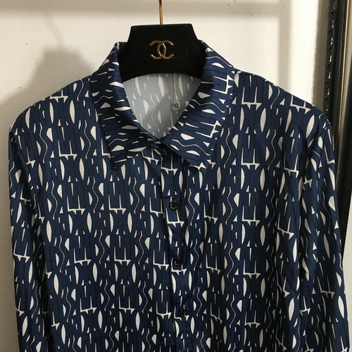 “Fleur Éblouissante” Embellished Jacquard Blouse by Miss Dior