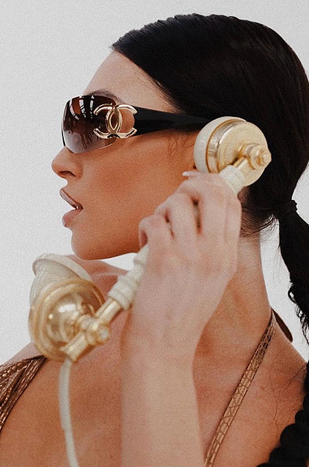 Chanel “Runway Eclipse” Oversized Shield Sunglasses – LUXE LIVING