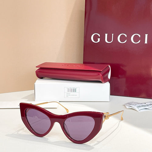 Gucci “Feline Iconica” Cat-Eye Sunglasses Available in Multiple Colors