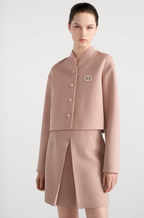 Dior “Rosé Atelier” Pearl-Button Skirt Set – S–L