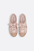 Dioriviera Lucky Sneaker in Blush Satin