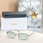 “Dior Signature S11” Square Metal Sunglasses