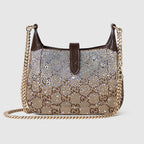 Gucci Crystal GG Jackie Mini Shoulder Bag