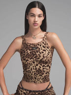 Dolce & Gabbana x Skims Leopard-Print Ribbed Tank
