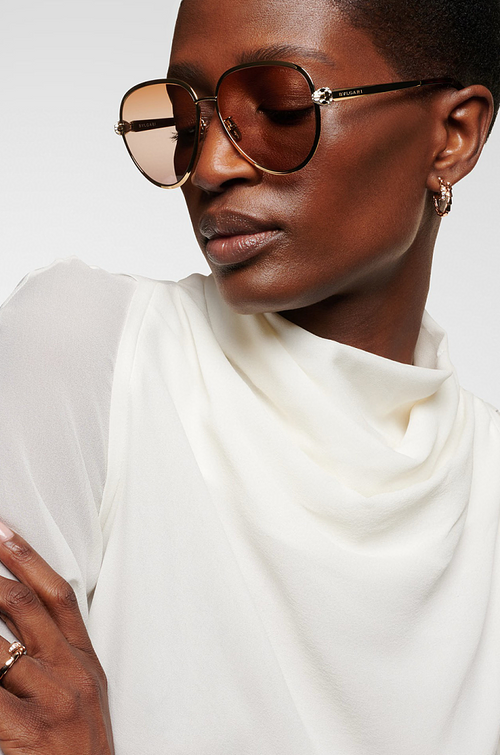 Bvlgari Serpenti Aviator Sunglasses