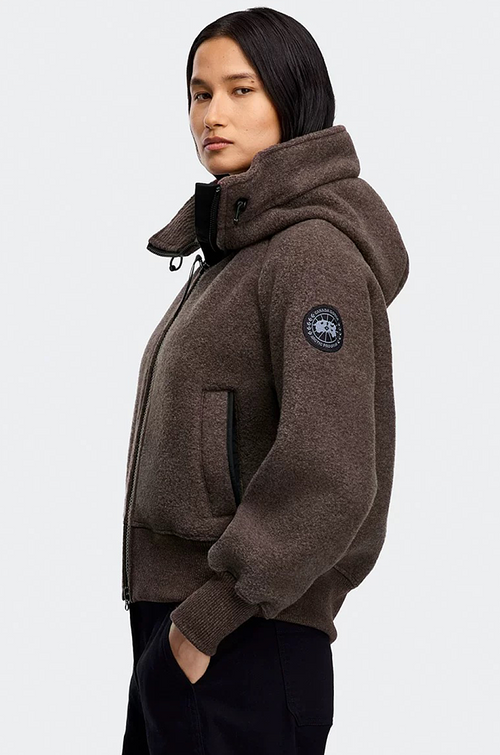 Canada Goose “Aurora Shearling Bomber” Jacket