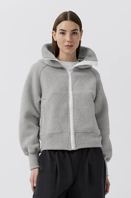 Canada Goose “Frost Dominion” Wool-Blend Bomber Jacket