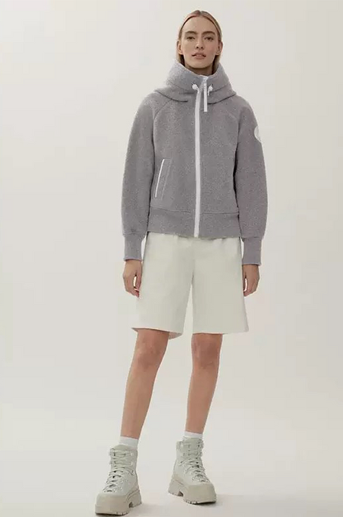 Canada Goose “Frost Dominion” Wool-Blend Bomber Jacket