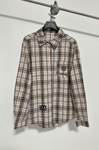 Chrome Hearts Heraldic Plaid Signature Shirt