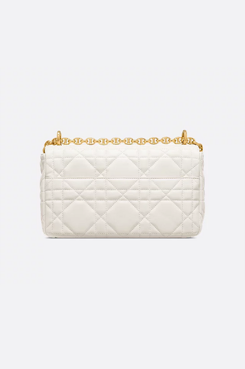 Dior “Caro Classique” Quilted Calfskin Shoulder Bag – Medium