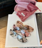 Miu Miu SMU A50 Rimless Gradient Sunglasses