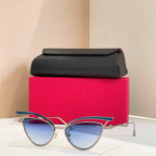 Valentino Garavani V-Cat Oversized Sunglasses